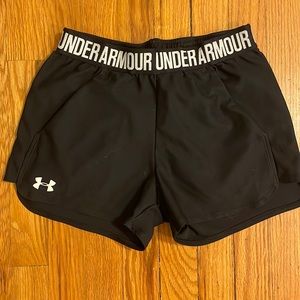 Black work out shorts
